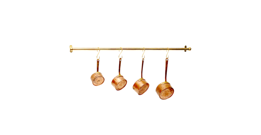 HRLBrass Pot Rail