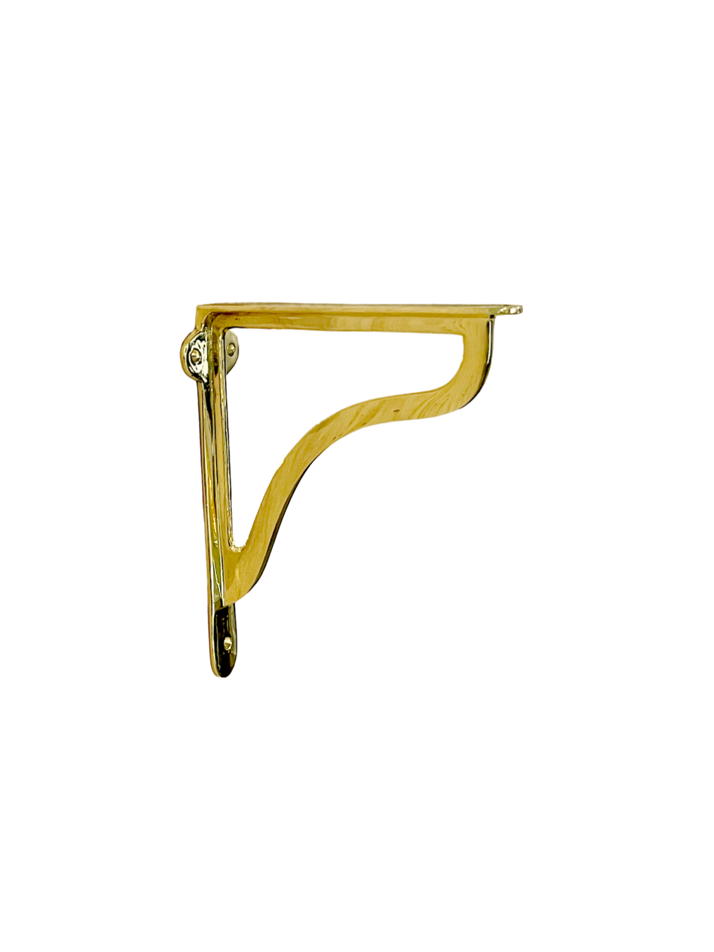 HRLBrass Shelf Brackets - Polished Unlacquered Brass – hrlbrass