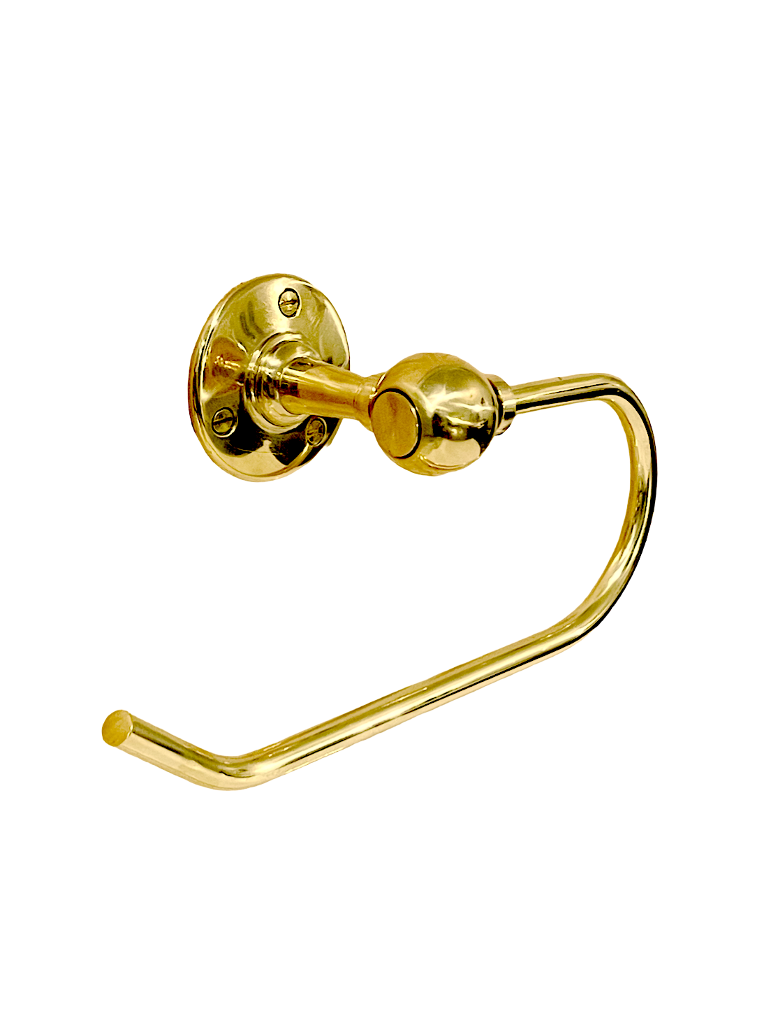 Polished Unlacquered Brass Bath Hardware