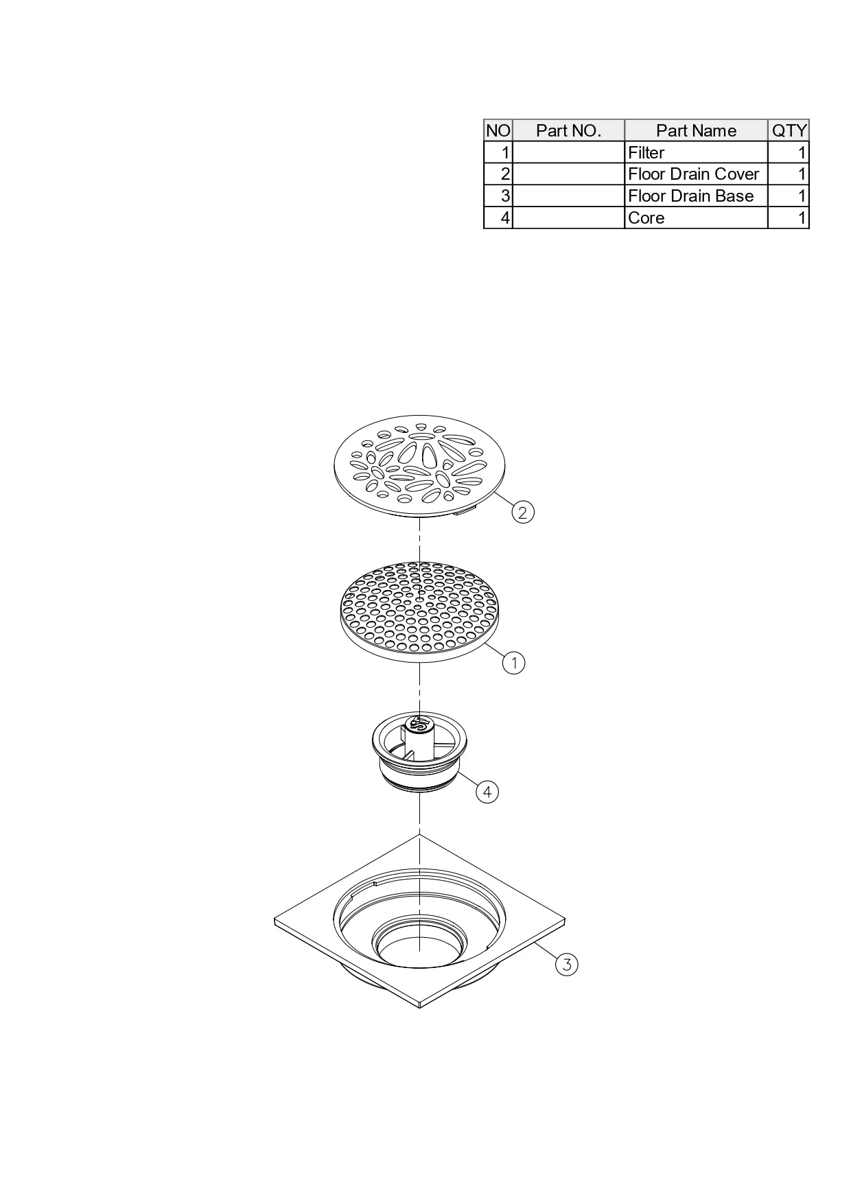 Universal Shower Drain
