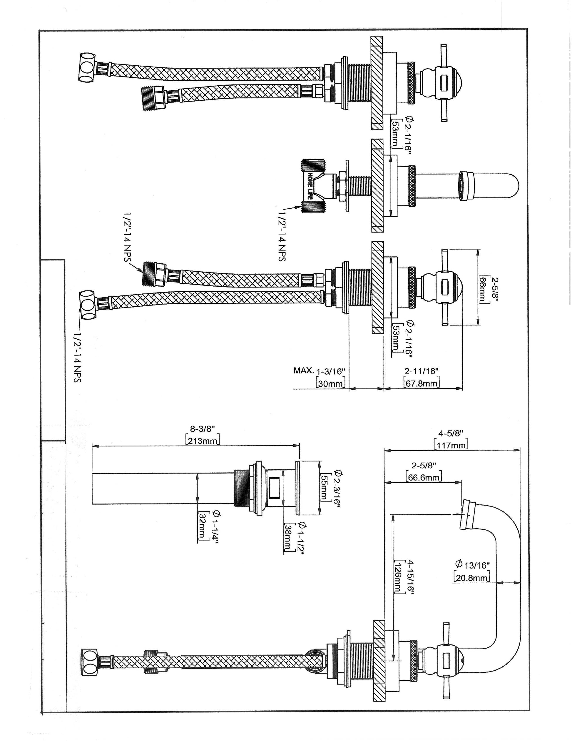 Foster Point Bath Faucet