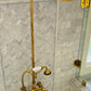 HRLBrass Exposed Shower System