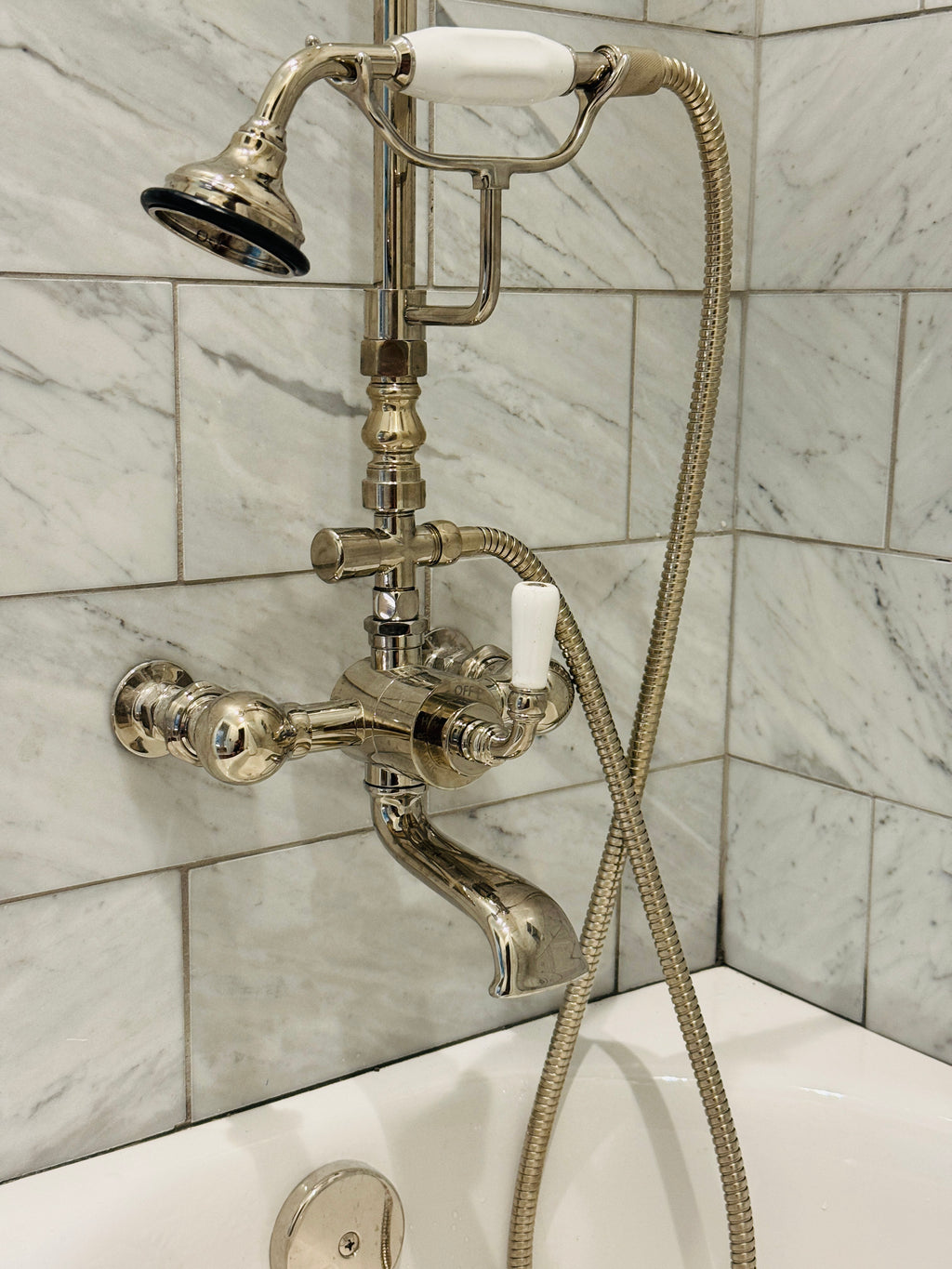 Pressure Balance Valve Tub Shower Combo