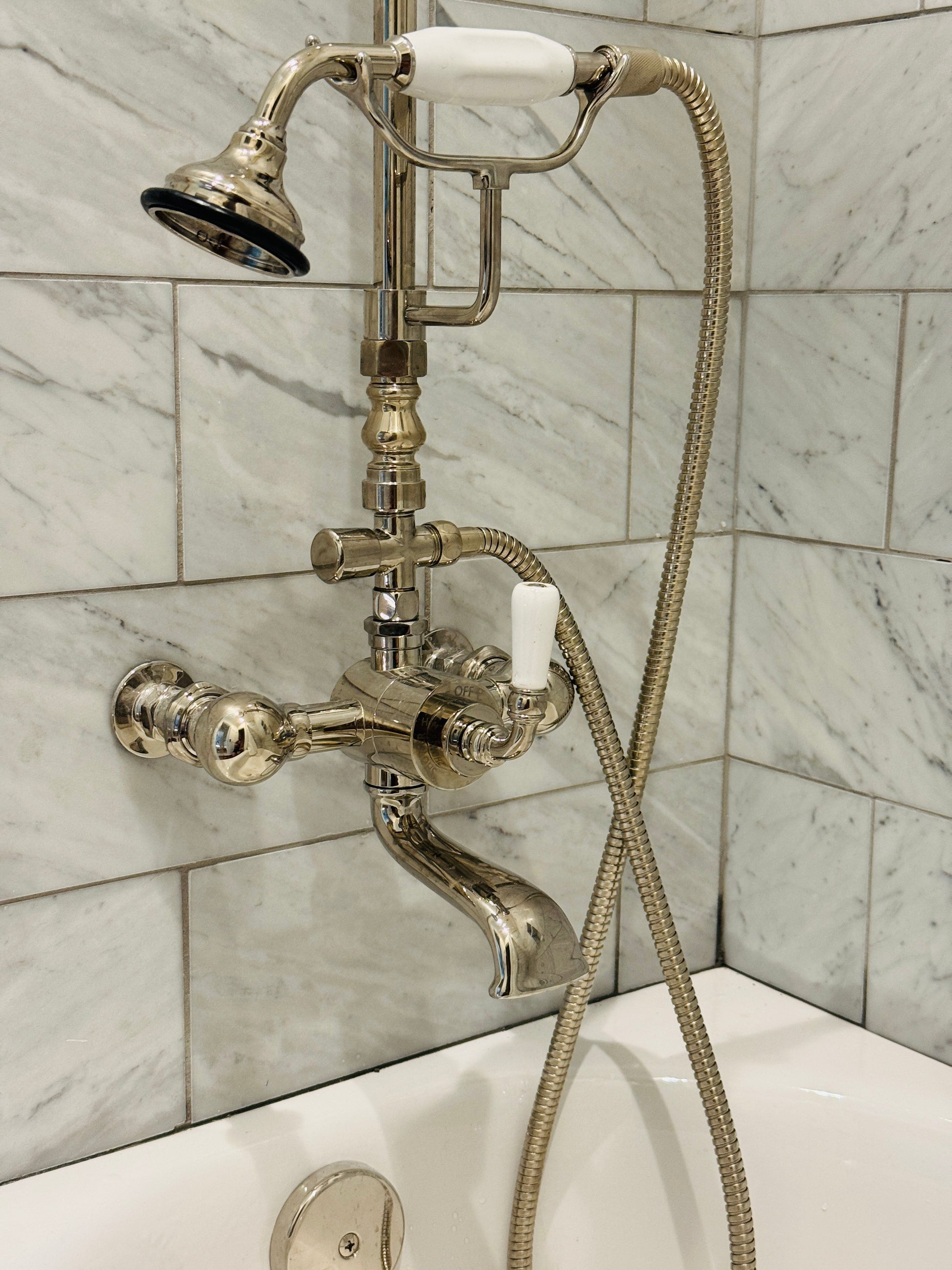 Pressure Balance Valve Tub Shower Combo