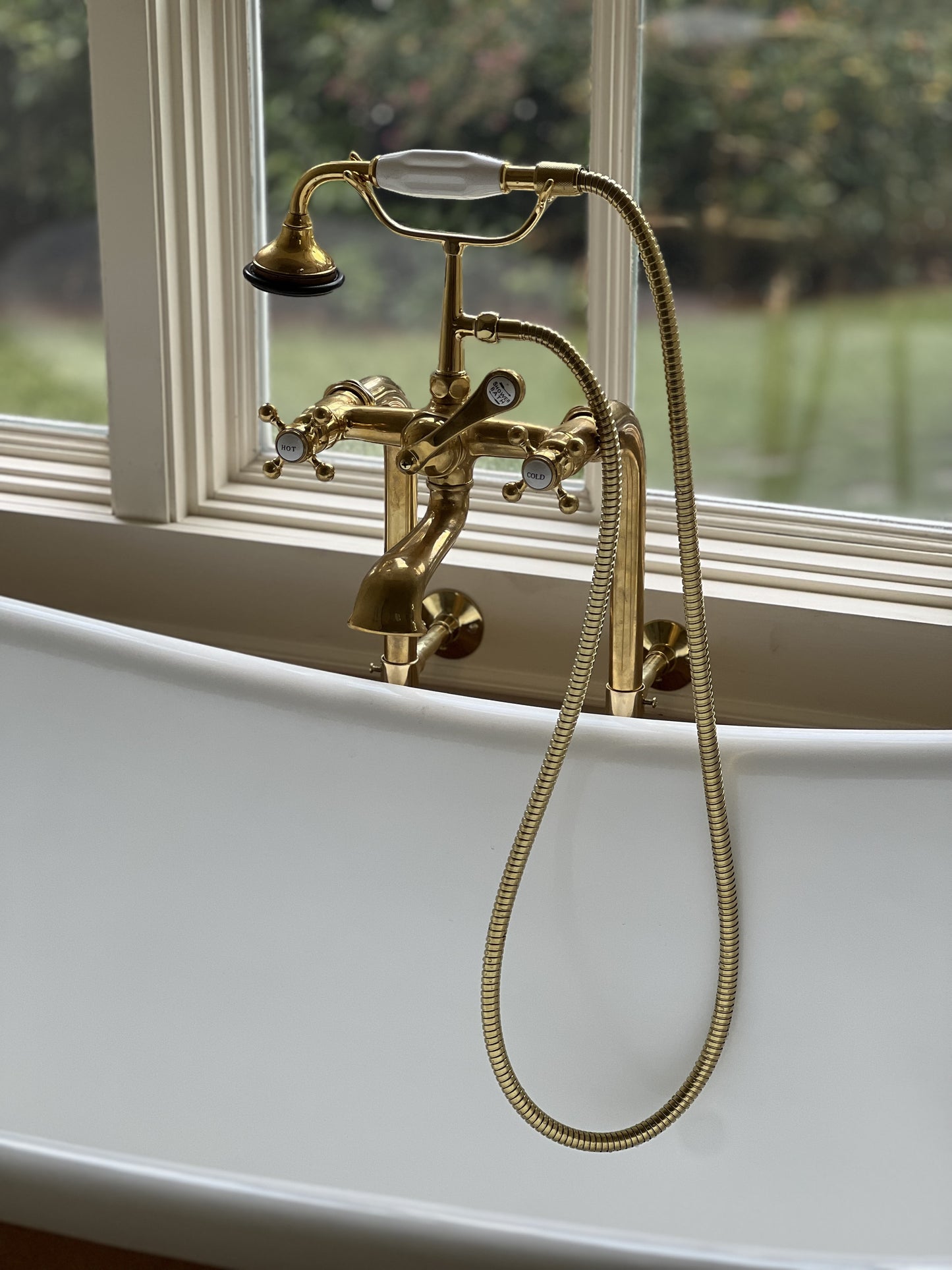 HRLBrass Free Standing Tub Filler