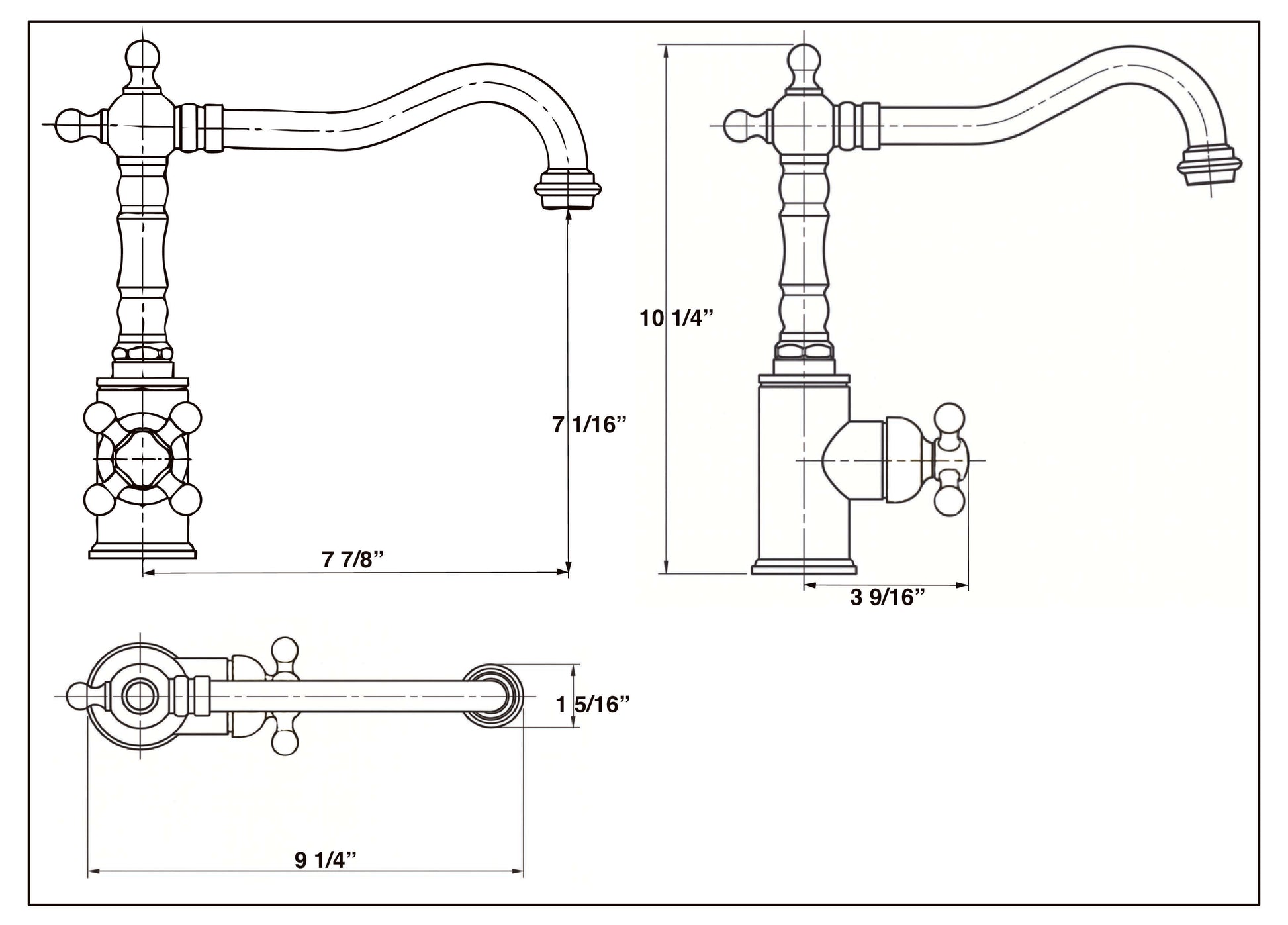 HRLBrass Bar Faucet