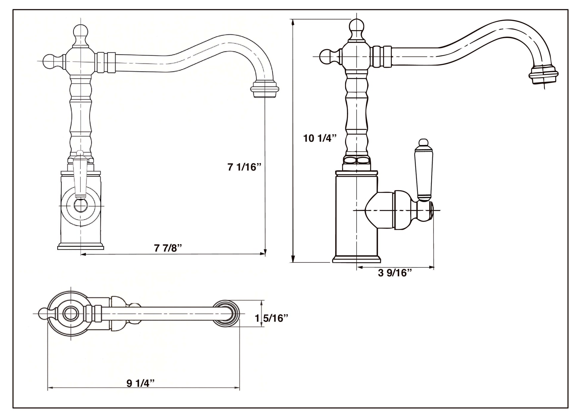 HRLBrass Bar Faucet