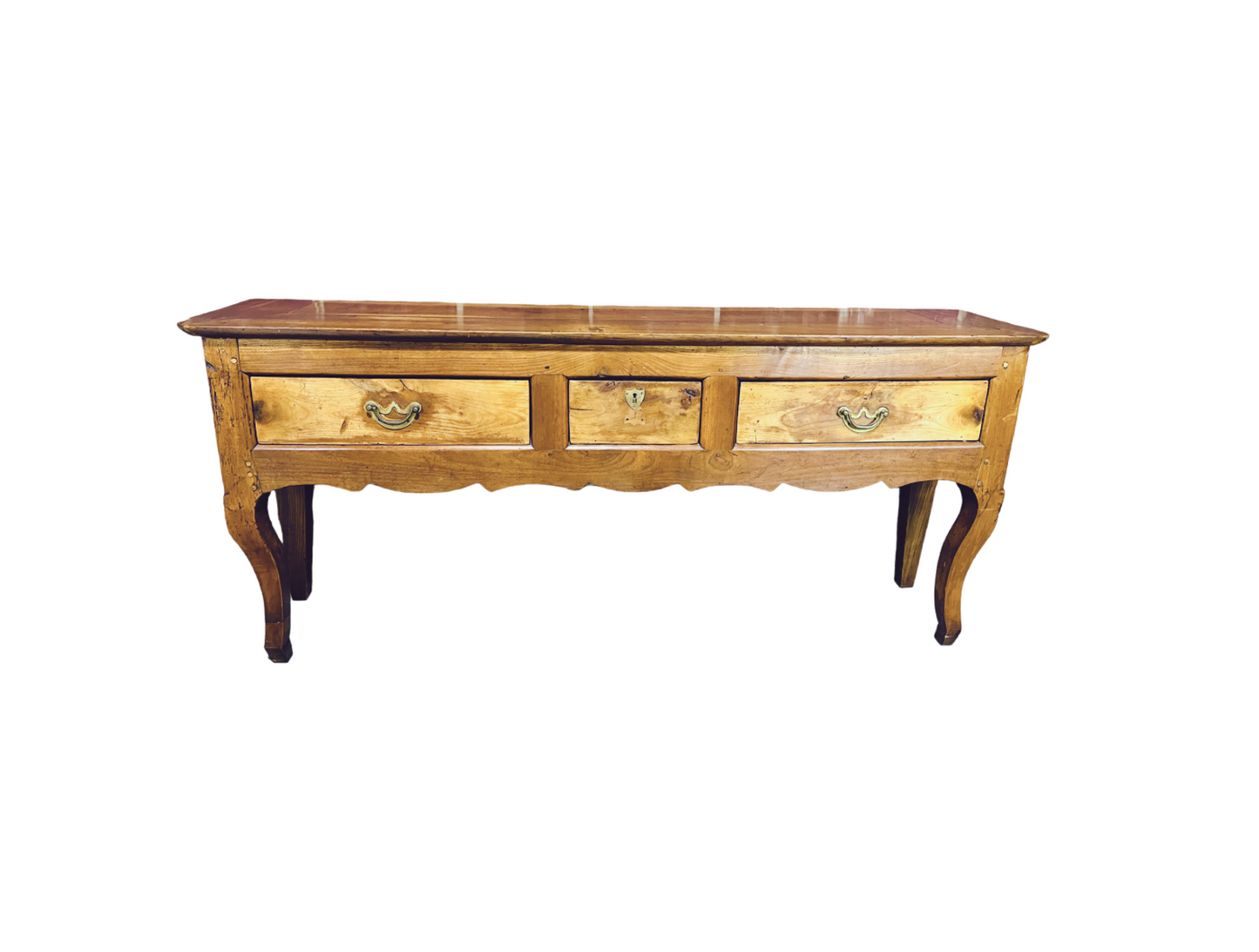 French Fruitwood Console