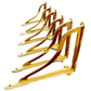 HRLBrass Shelf Brackets - Polished Unlacquered Brass