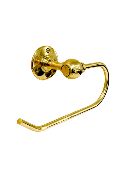 Polished Unlacquered Brass Bath Hardware